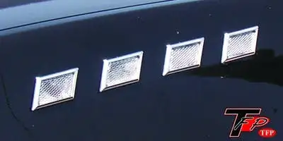 TFP 10127UP Universal Port Universal Fitment - Steep Square (Chrome Screen). 8 Pieces