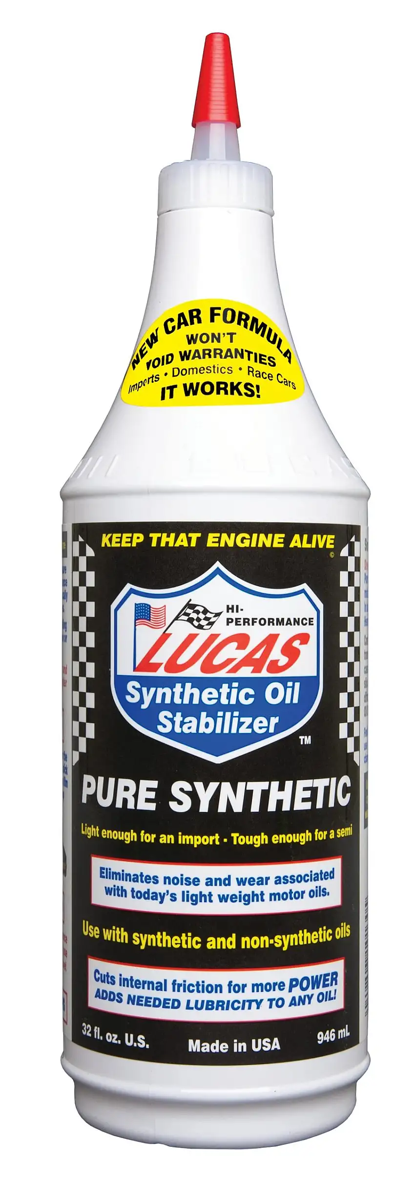 Lucas Oil 10130 Synthetic Heavy Duty Oil Stabilizer