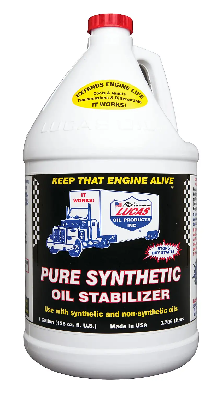 Lucas Oil 10131 Synthetic Heavy Duty Oil Stabilizer