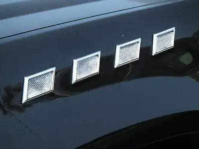 TFP 10137UP Universal Port Universal Fitment - Trapezoid (Chrome Screen). 8 Pieces