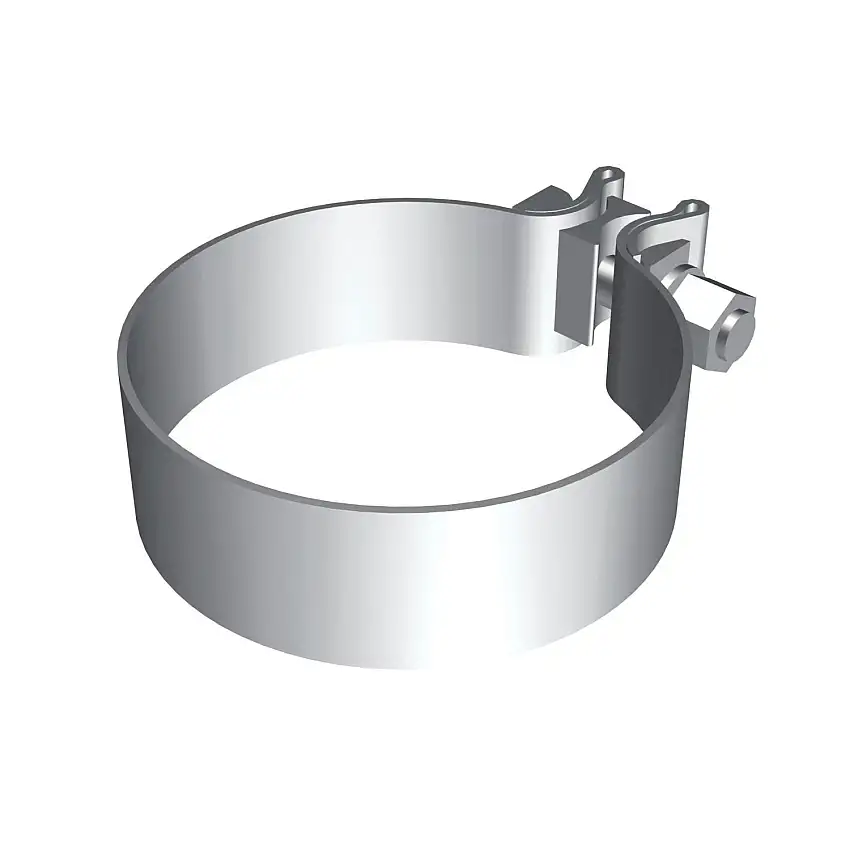 MagnaFlow Exhaust Products 10165 10 pk - Lap Joint Band Clamp - 3.50in.