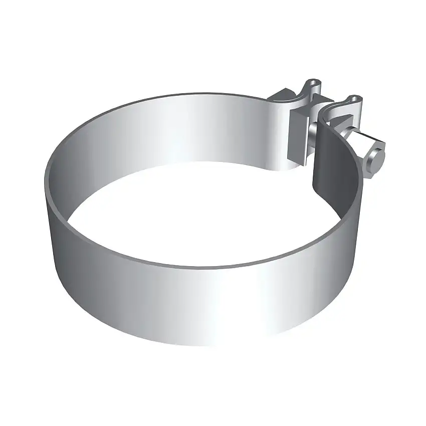 MagnaFlow Exhaust Products 10166 10 pk - Lap Joint Band Clamp - 4.00in.