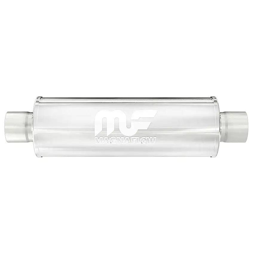 MagnaFlow Exhaust Products 10414 Straight-Through Performance Muffler; 2in. Center/Center; 4x14x4 Body