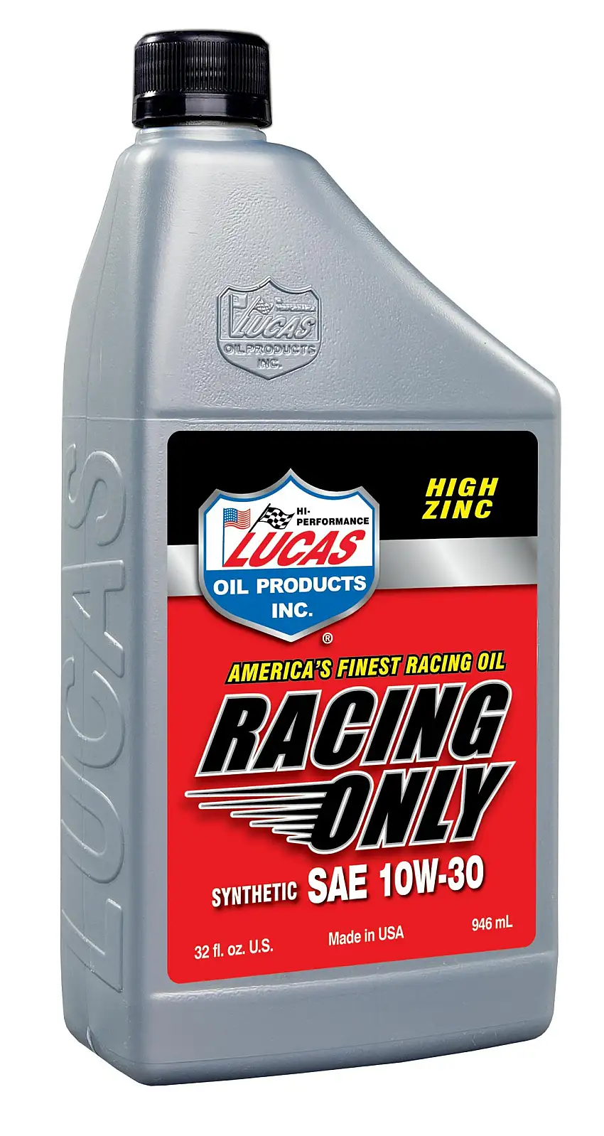 Lucas Oil 10610 Synthetic SAE 10W-30 Racing Only