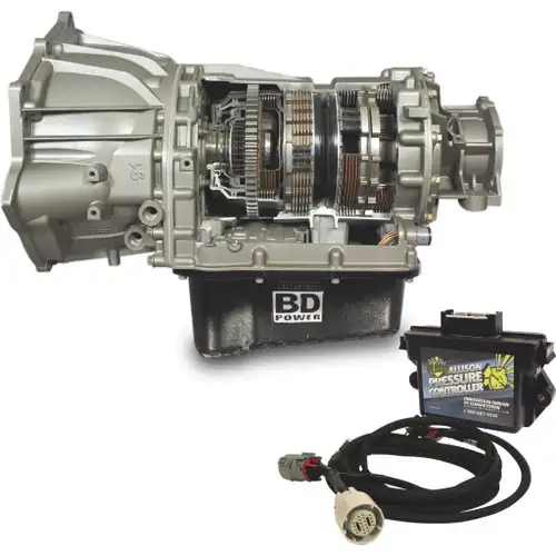 2011-2016 GM 6.6L DURAMAX LML 4WD / BD-POWER 1064754 ALLISON 1000 4WD TRANSMISSION & PRESSURE CONTROLLER