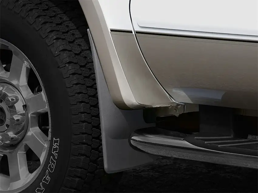 WeatherTech MudFlap No-Drill DigitalFit; Black 110012