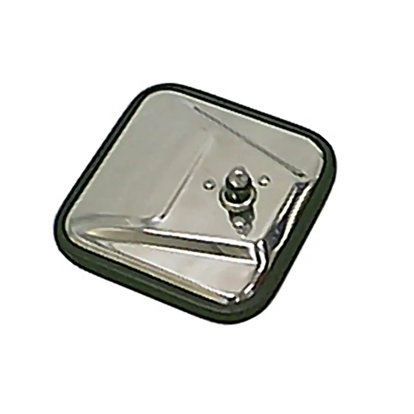 Rugged Ridge 11006.02 CJ-Style Mirror Head, Stainless Steel, Right