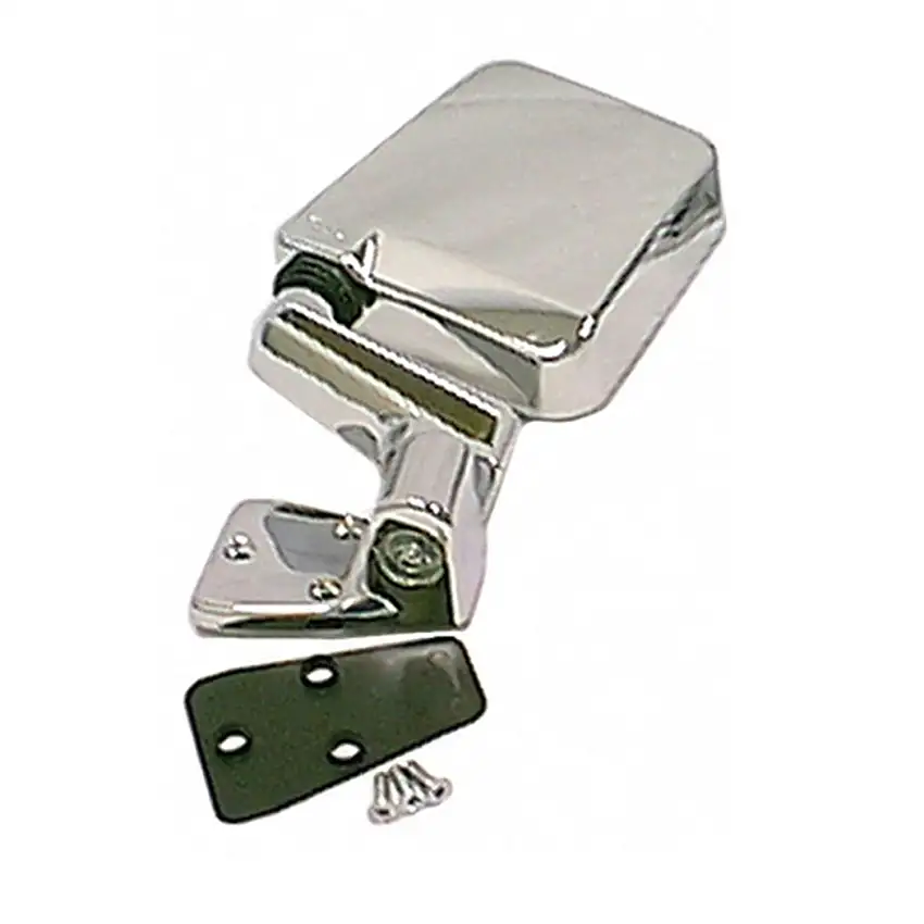 Rugged Ridge 11010.07 Door Mirror, Chrome, Left