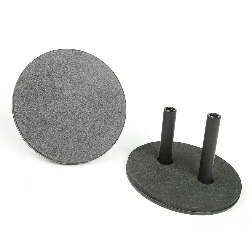 Rugged Ridge 11025.06 Mirror Filler Plates, Textured Black
