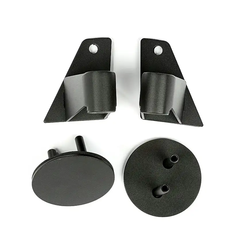 Rugged Ridge 11025.07 Mirror Relocation Brackets, Textured Black