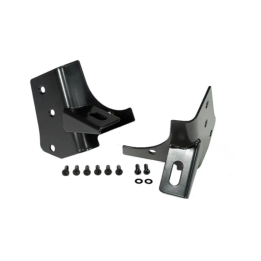 Rugged Ridge 11027.02 Windshield Auxiliary Light Mounting Brackets
