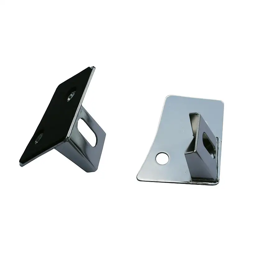 Rugged Ridge 11028.03 Windshield Light Brackets, Stainless Steel