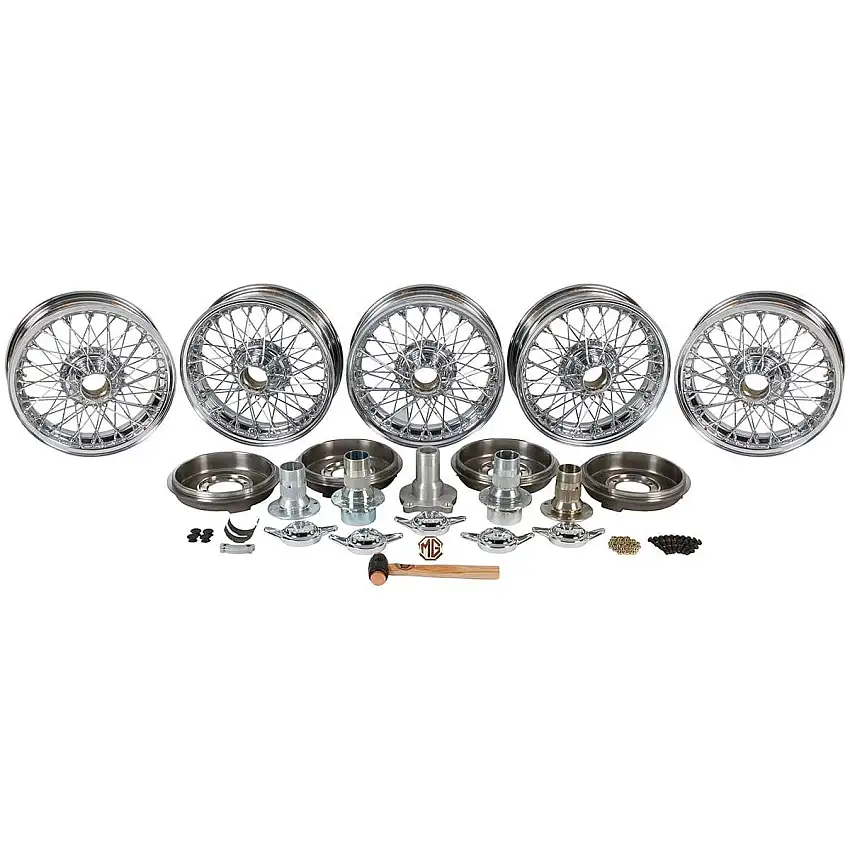 Wire Wheel Conversion Kit, MG TD, TF