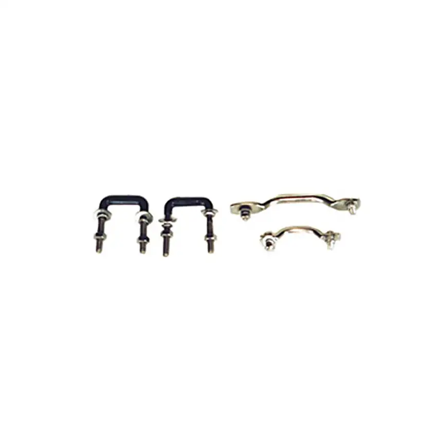 Rugged Ridge 11104.02 Windshield Tie Down Kit; Stainless Steel; 55-95 Jeep CJ/Wrangler
