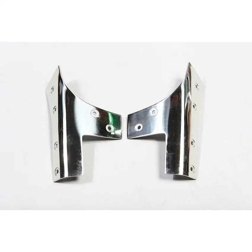 Rugged Ridge 11112.03 Windshield Hinges, Stainless Steel