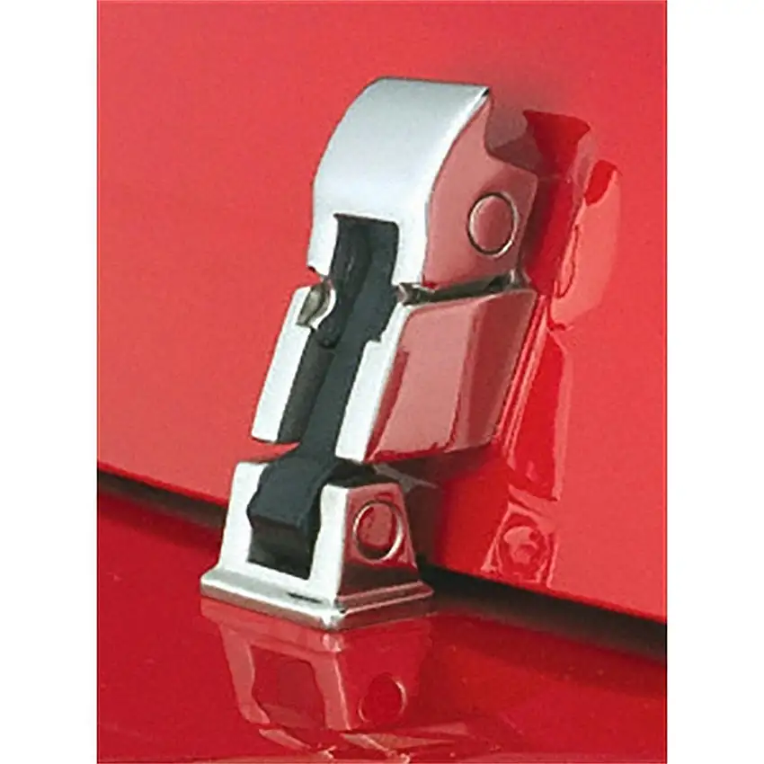 Rugged Ridge 11116.05 Hood Catch Kit, Stainless Steel