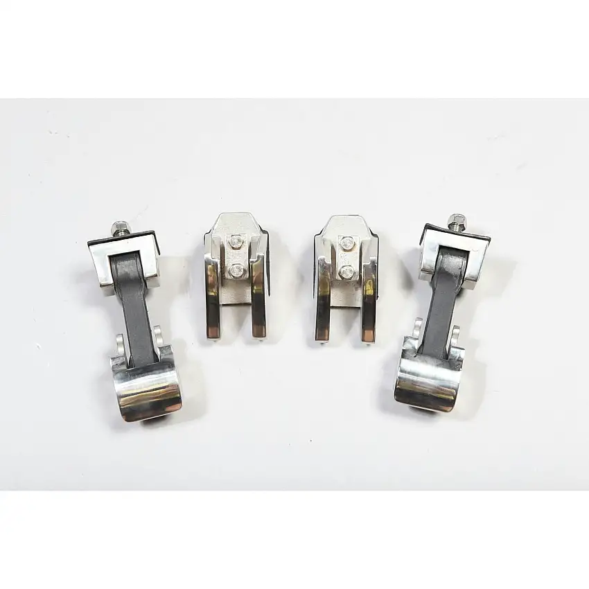 Rugged Ridge 11116.06 Hood Catch Kit, Stainless Steel