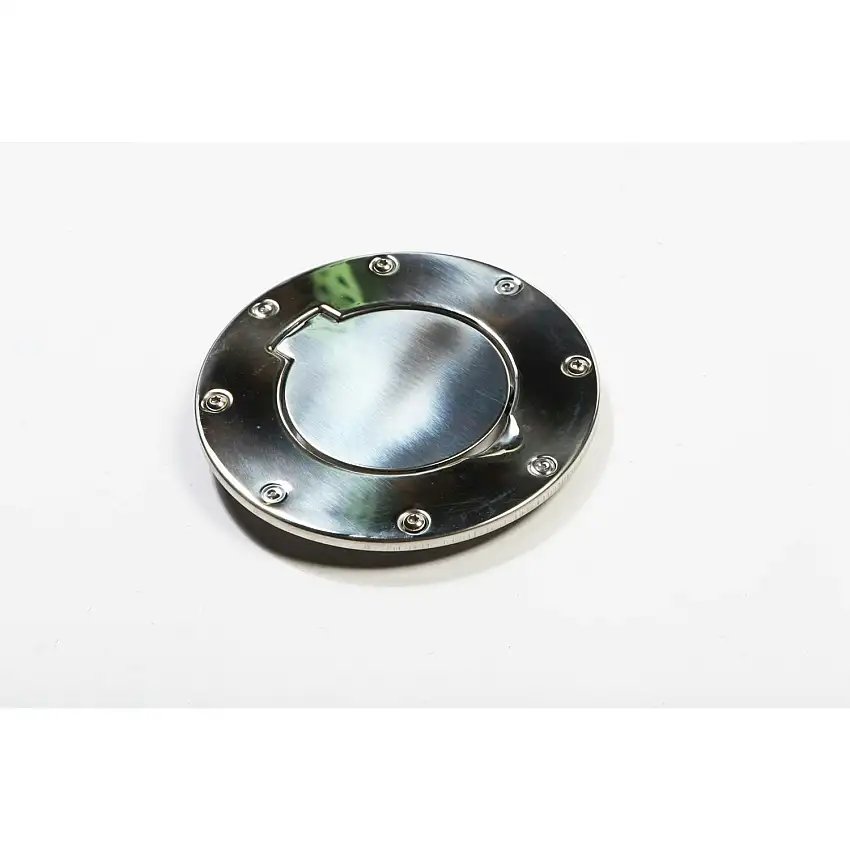Rugged Ridge 11134.01 Non-Locking Gas Cap Door, Stainless Steel