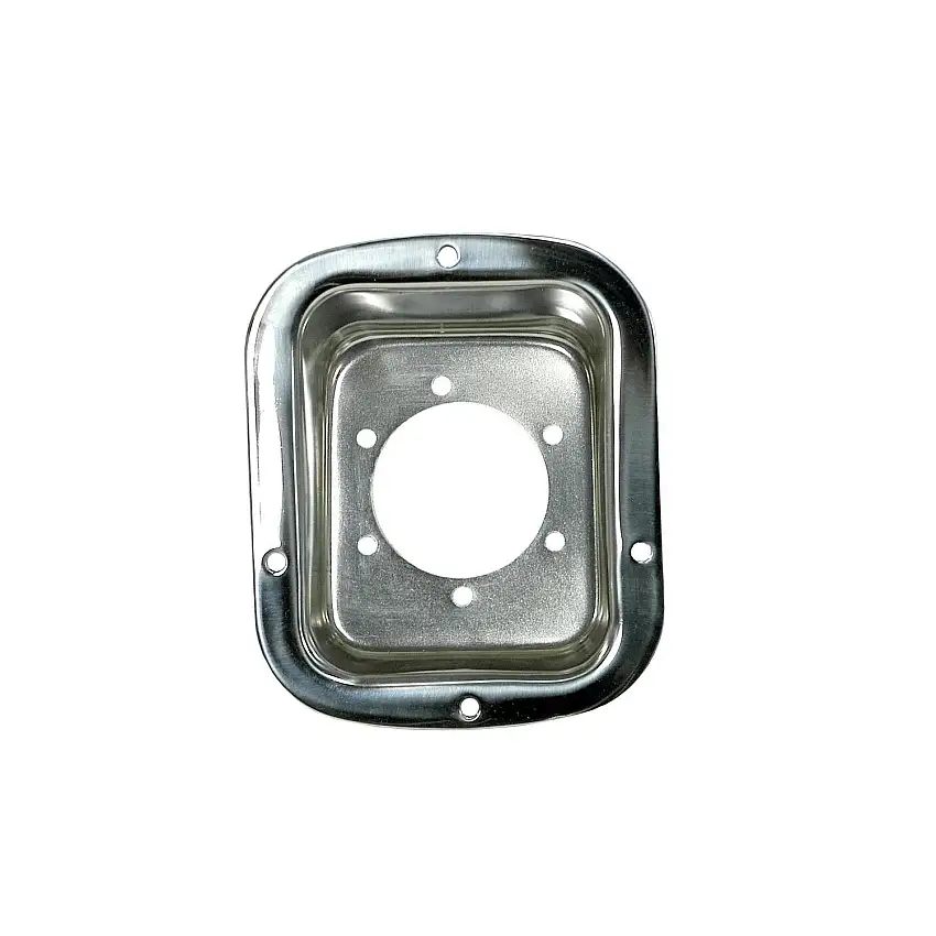Rugged Ridge 11135.01 Fuel Filler Bezel, Stainless Steel