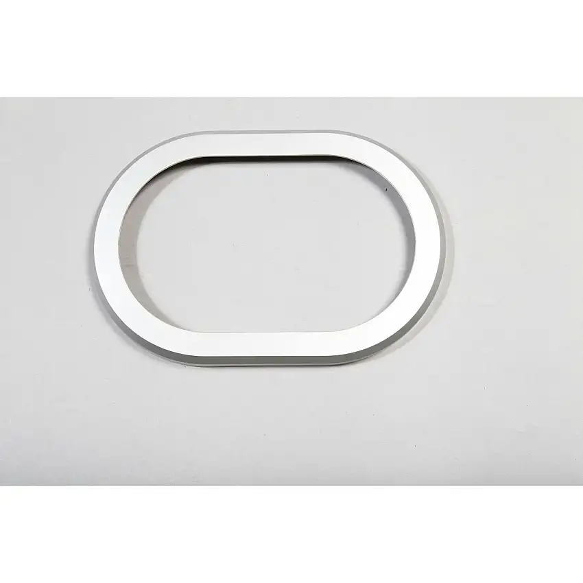 Rugged Ridge 11151.01 Shifter Bezel Trim, Brushed Silver Manual