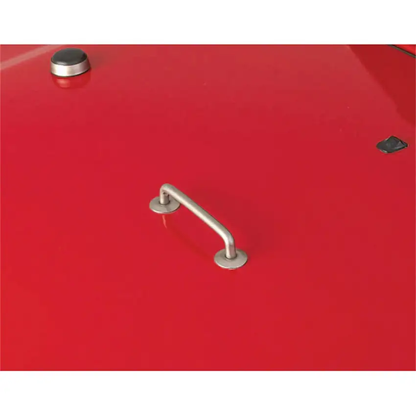 Rugged Ridge 11185.04 Windshield Tie Down Kit, Satin Stainless Steel
