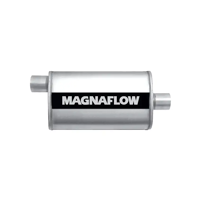 MagnaFlow Exhaust Products 11225 Straight-Through Performance Muffler; 2.25in. Offset/Center; 4x14x9 Body