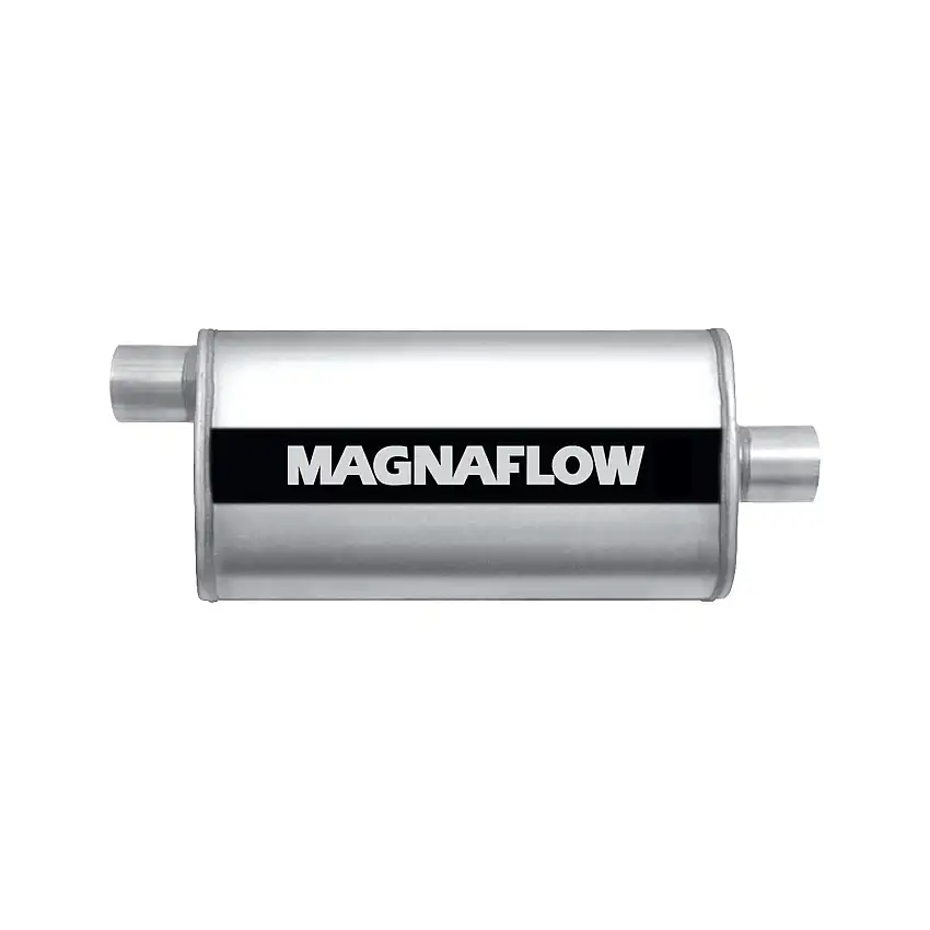 MagnaFlow Exhaust Products 11255 Straight-Through Performance Muffler; 2.25in. Offset/Center; 4x18x9 Body