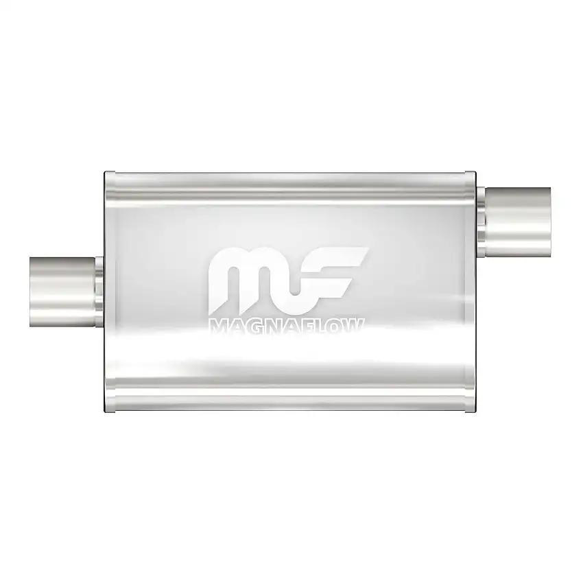 MagnaFlow Exhaust Products 11365 Straight-Through Performance Muffler; 2.25in. Offset/Center; 4x11x9 Body