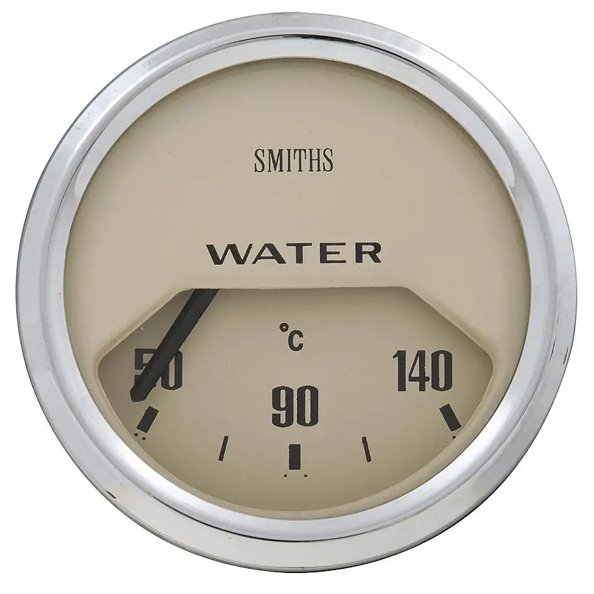 Electric Water Temperature Half Face Gauge 52mm