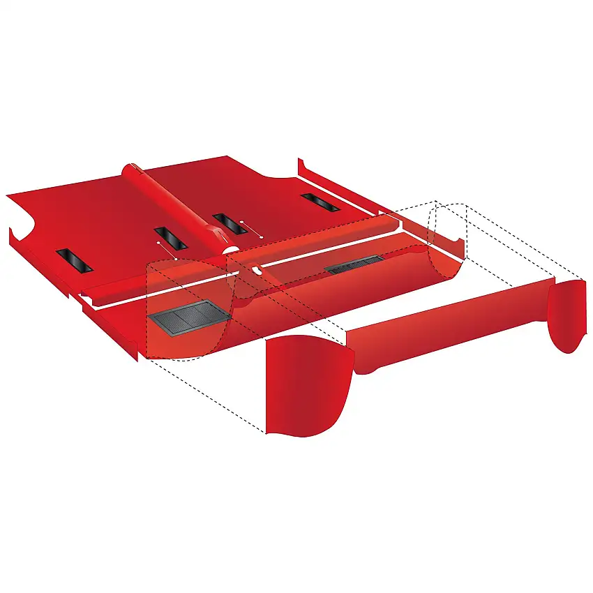 Carpet Set - Red