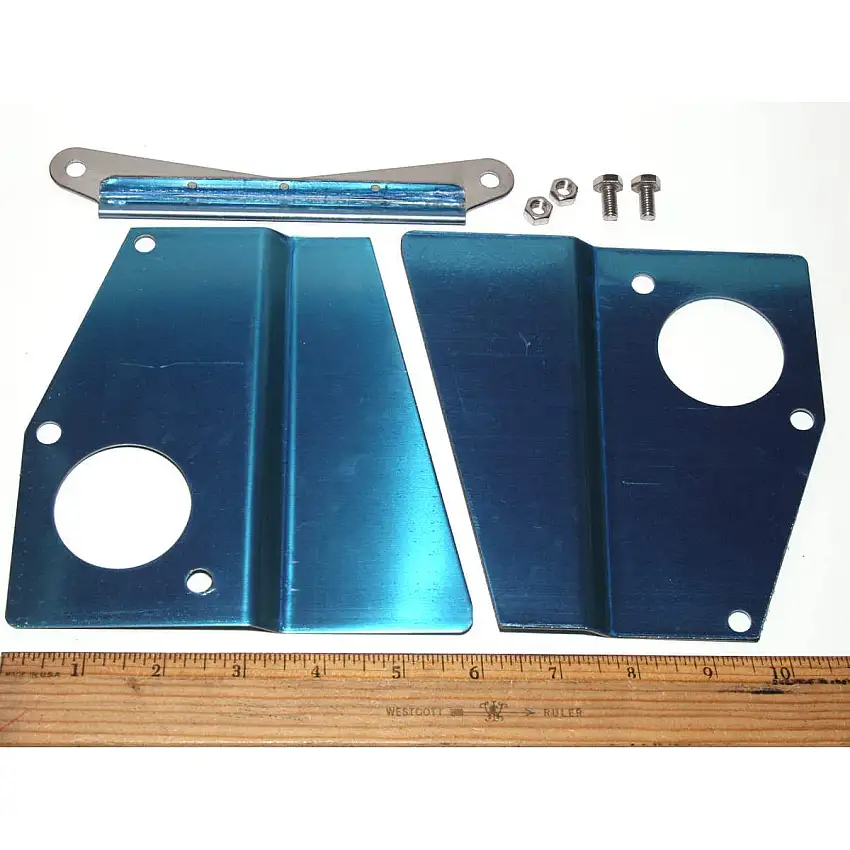Stainless heat shield for twin HS4