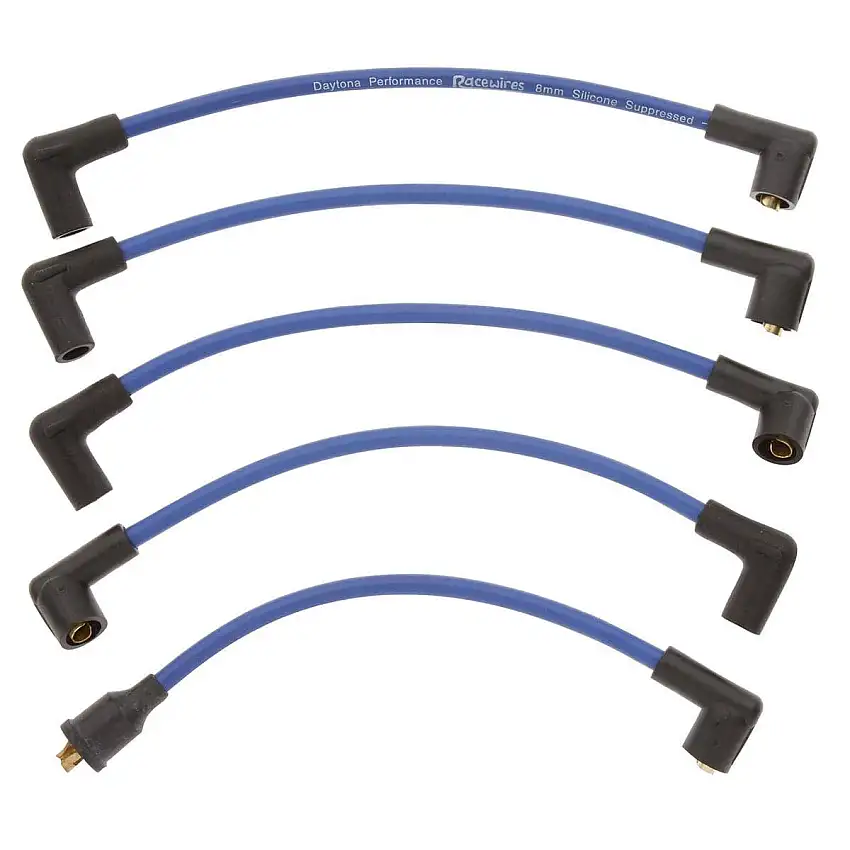 Performance Silicone Lead Set 8mm, blue