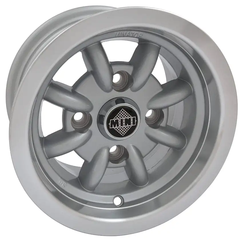 8 Spoke Alloy Wheel 10" x 6" - Silver