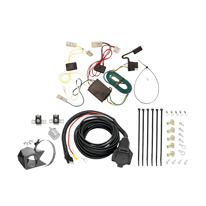 2006-2008 Acura TSX Sedan Tekonsha Custom 7-Way + Brake Controller Install Kit