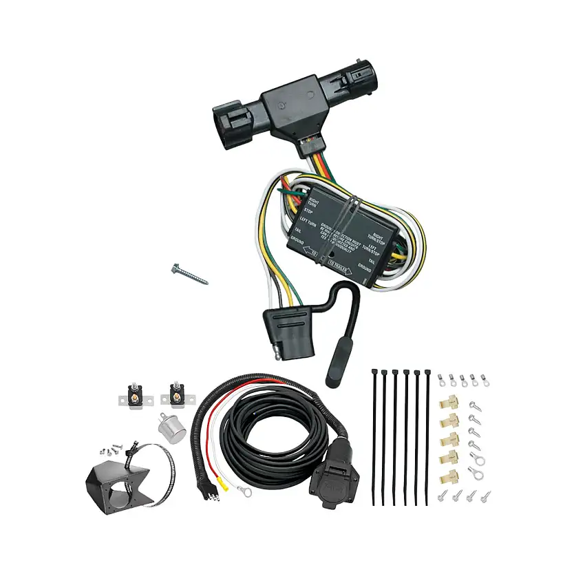 2002-2009 Mazda B2300 Tekonsha Custom 7-Way + Brake Controller Install Kit