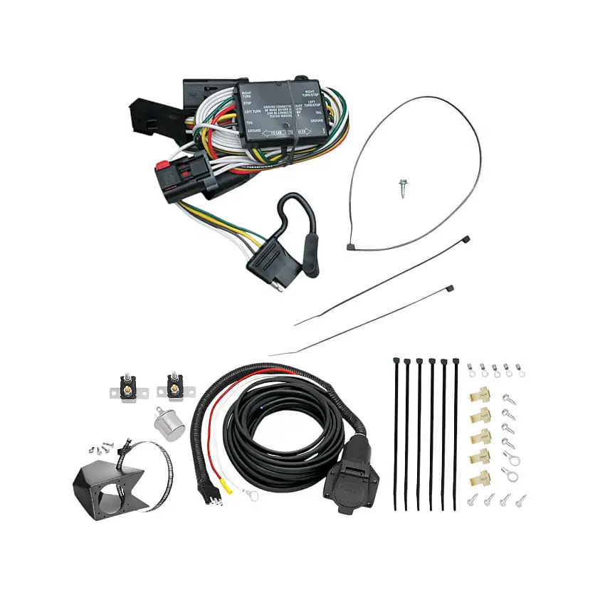 1996-2000 Plymouth Grand Voyager Tekonsha Custom 7-Way + Brake Controller Install Kit