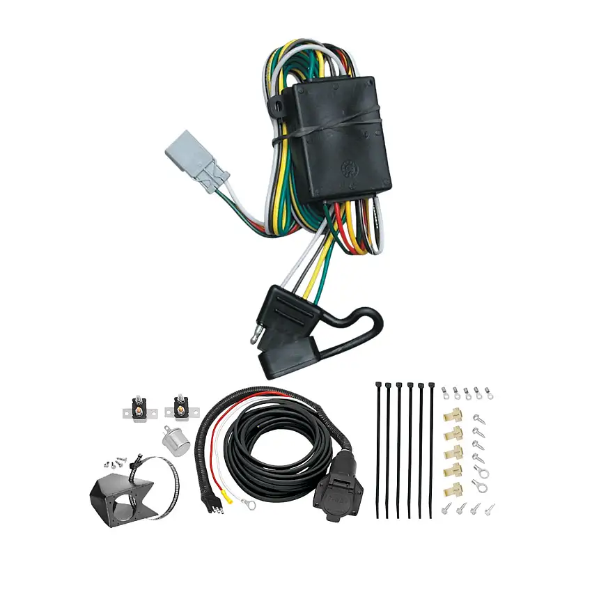 2001-2001 Honda Prelude Tekonsha Custom 7-Way + Brake Controller Install Kit