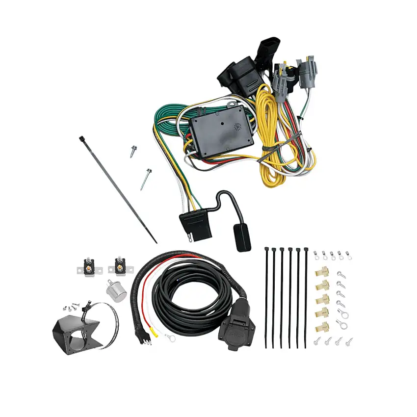 1992-1994 Ford E-150 Econoline Tekonsha Custom 7-Way + Brake Controller Install Kit