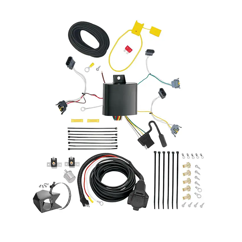1995-2000 Ford Explorer Tekonsha Custom 7-Way + Brake Controller Install Kit