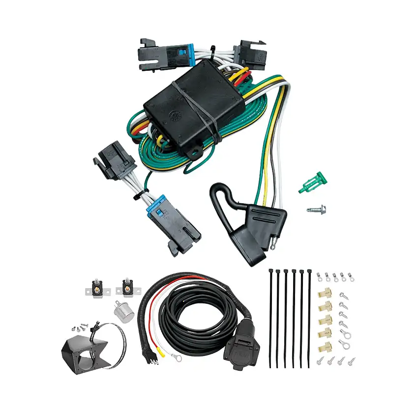 2000-2002 Chevrolet Express 1500 Tekonsha Custom 7-Way + Brake Controller Install Kit