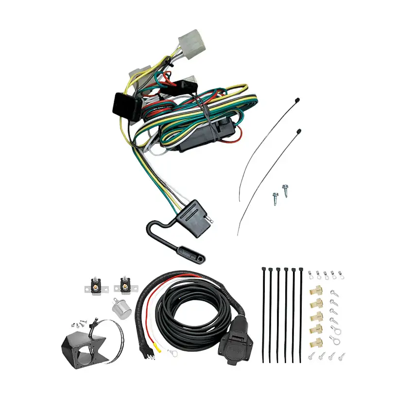 1989-1995 Toyota Pickup Except T100 Tekonsha Custom 7-Way + Brake Controller Install Kit
