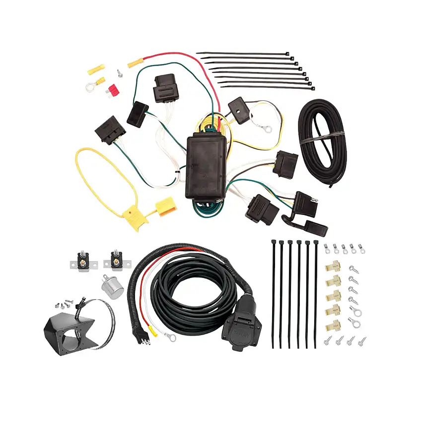 2004-2007 Mercury Monterey Tekonsha Custom 7-Way + Brake Controller Install Kit
