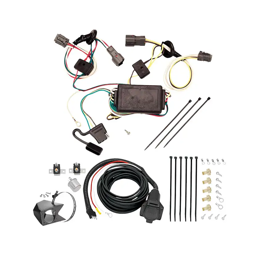 2005-2009 Hyundai Tucson Tekonsha Custom 7-Way + Brake Controller Install Kit