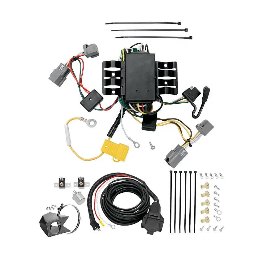 2005-2014 Volvo XC90 Tekonsha Custom 7-Way + Brake Controller Install Kit