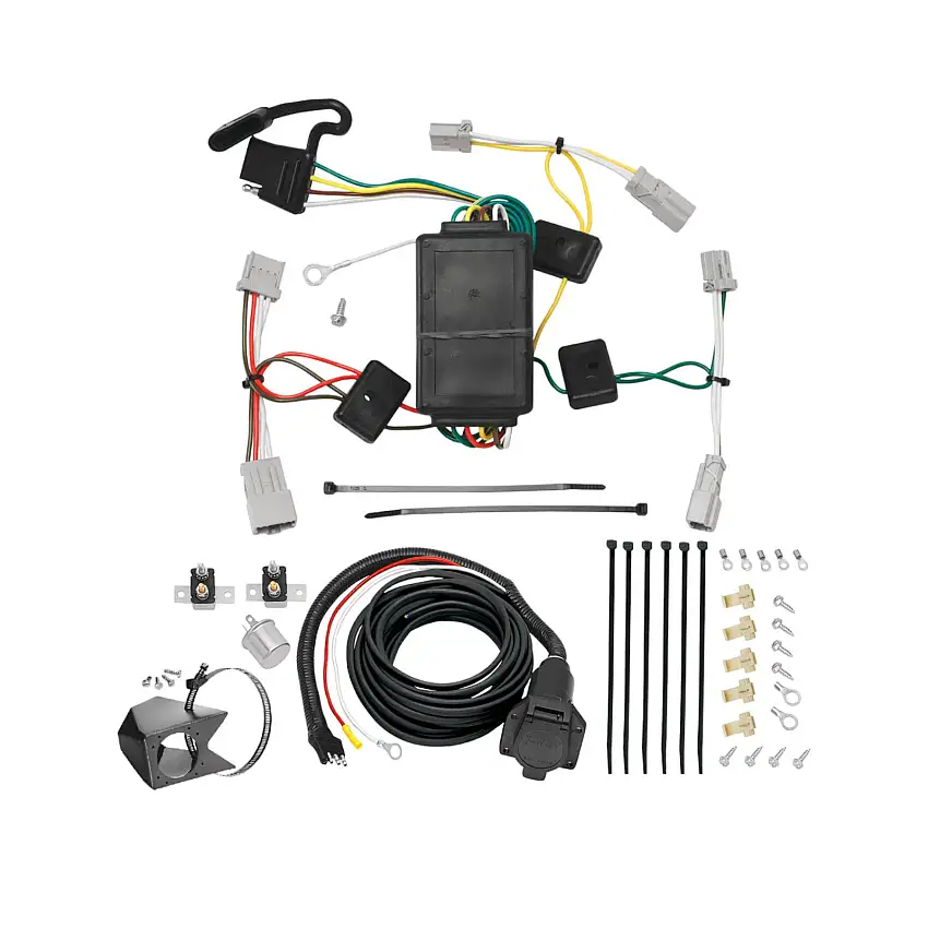 2008-2012 Honda Accord Coupe Tekonsha Custom 7-Way + Brake Controller Install Kit