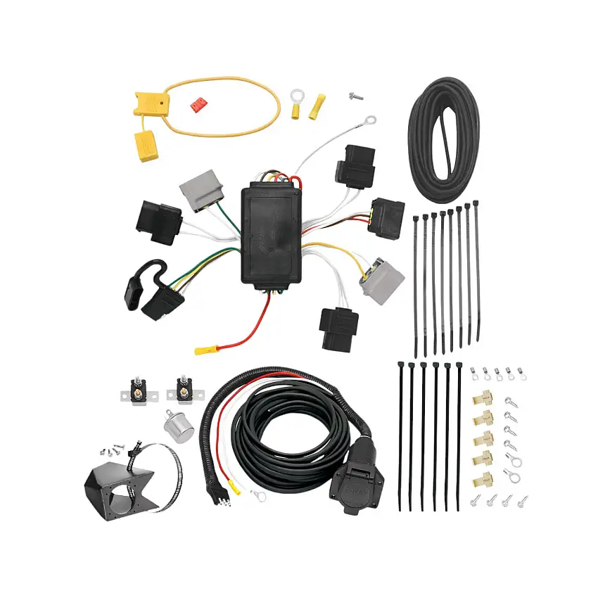 2005-2006 Mazda Tribute Tekonsha Custom 7-Way + Brake Controller Install Kit