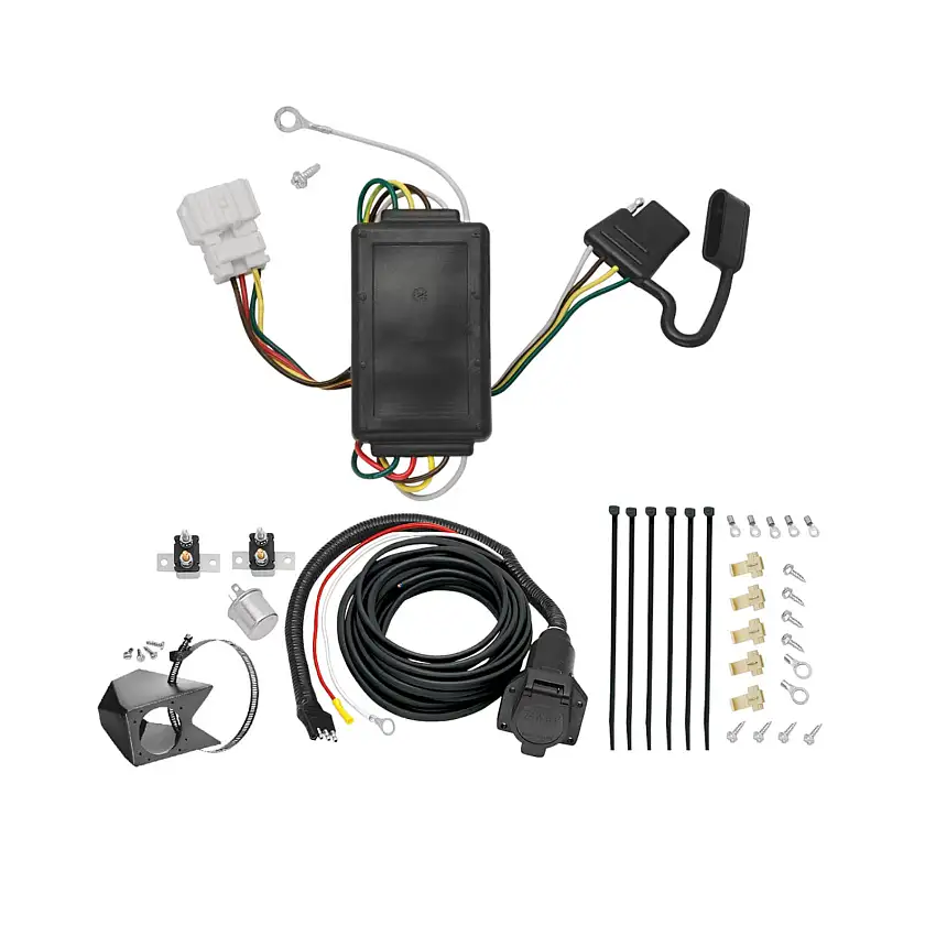 2007-2011 Honda CR-V Tekonsha Custom 7-Way + Brake Controller Install Kit