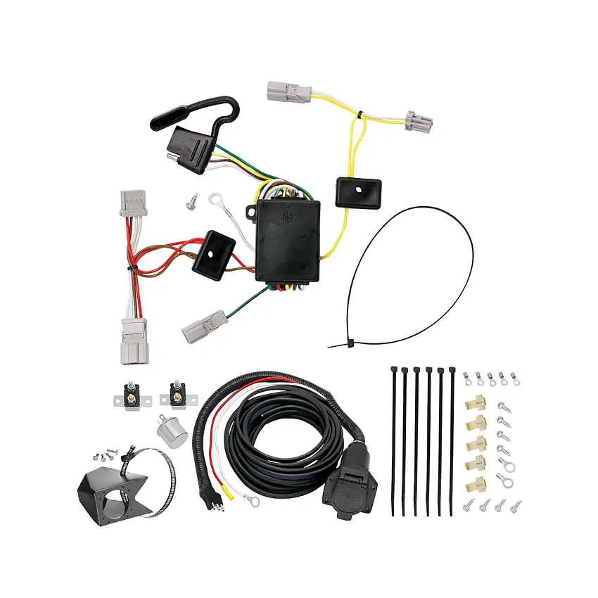 2006-2007 Honda Accord Coupe Tekonsha Custom 7-Way + Brake Controller Install Kit