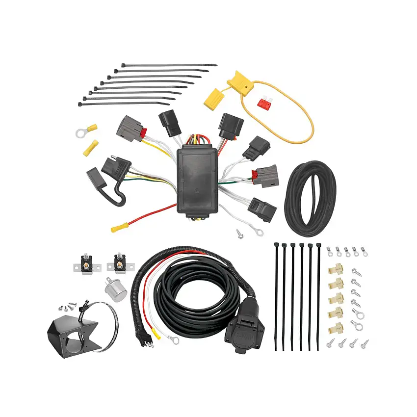 2007-2010 Chrysler Sebring Convertible Tekonsha Custom 7-Way + Brake Controller Install Kit