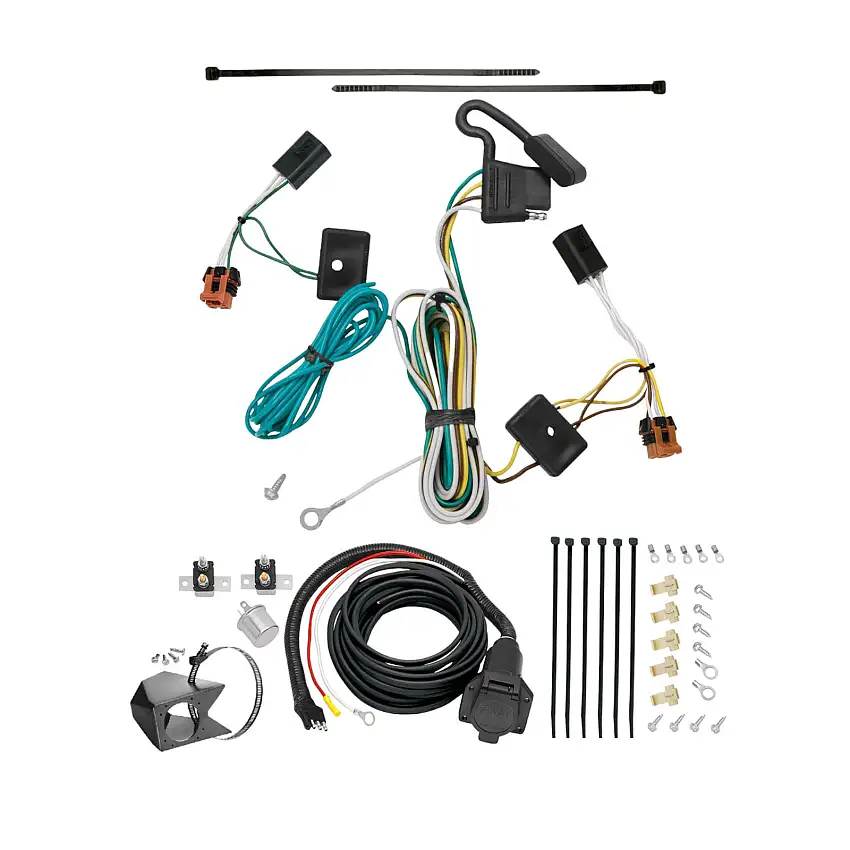 2007-2012 GMC Acadia Tekonsha Custom 7-Way + Brake Controller Install Kit